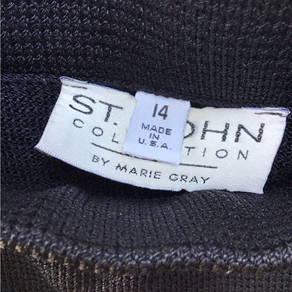 St.John black skirt size 14 - Picture 2 of 3